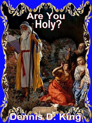 cover image of Are You Holy?